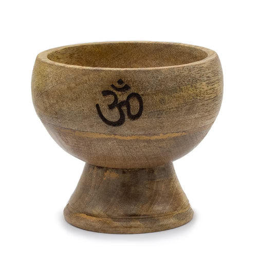 Grand Bol Rituel Porte-Cône d'Encens 11 x 10 cm - Om