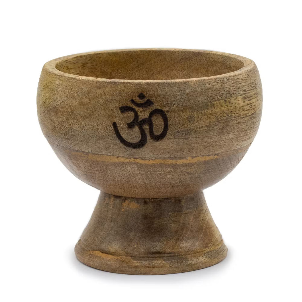 Grand Bol Rituel Porte-Cône d'Encens 11 x 10 cm - Om
