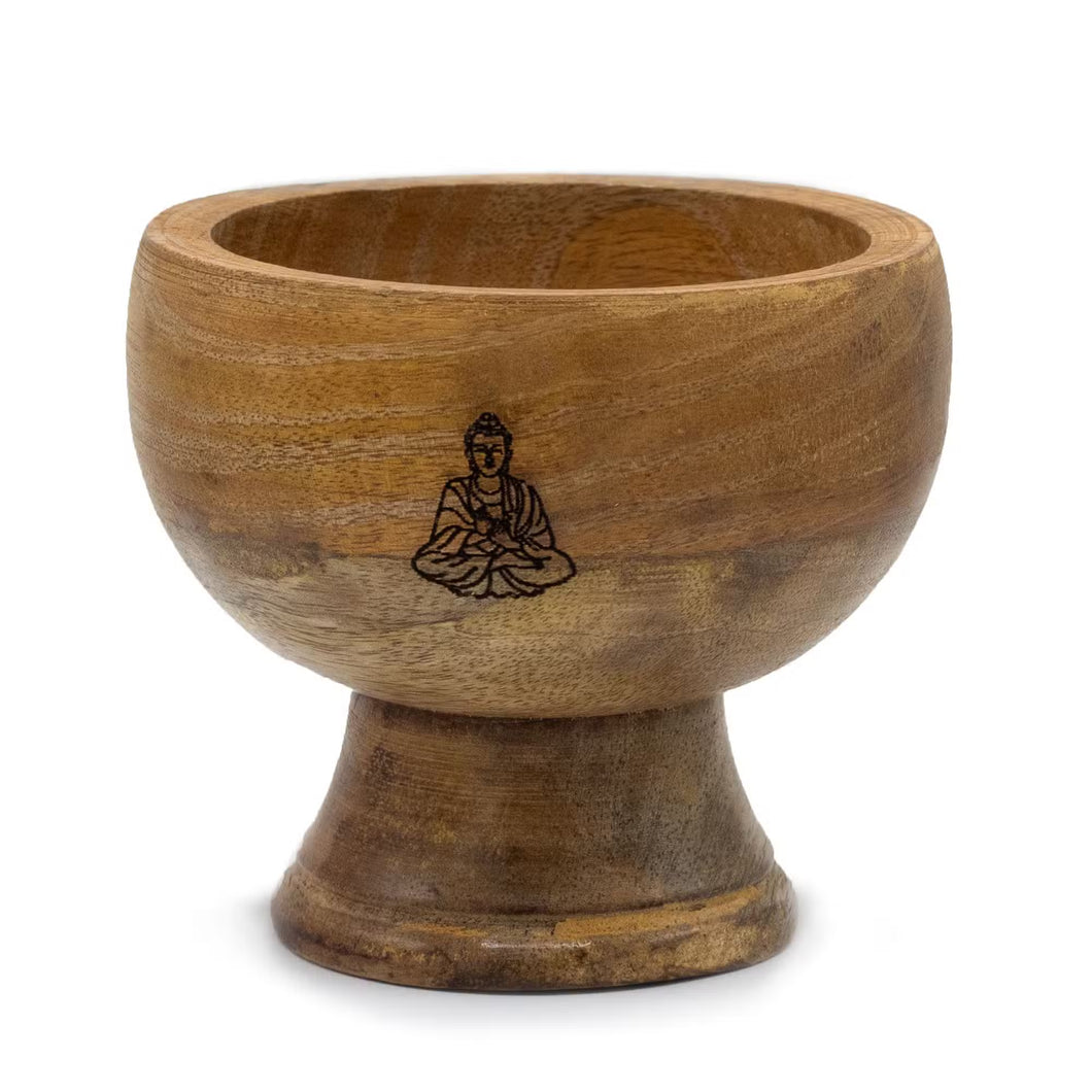Grand Bol Rituel Porte-Cône d'Encens 11 x 10 cm - Bouddha
