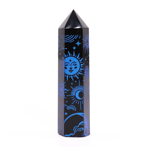 Pointe d'Obsidienne Noire - Bleu Nuit