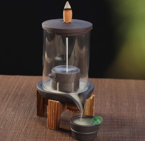 Brûleur d'encens à refoulement - Maison de Thé Cascade
