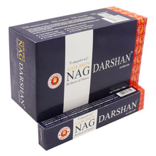 Charger l&#39;image dans la galerie, 15g Golden Nag Darshan - Encens Vision Divine Premium Vijayshree