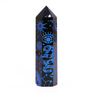 Pointe d'Obsidienne Noire - Bleu Nuit
