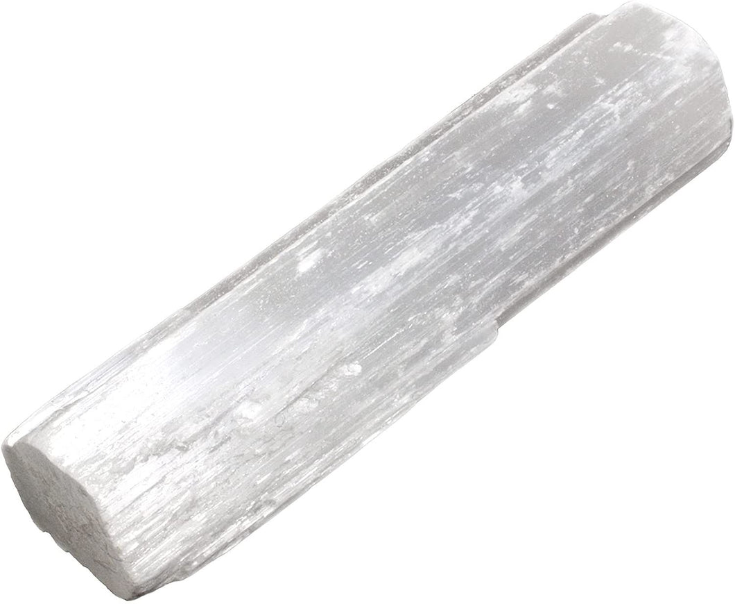 Bâton de Sélénite Brute Premium 7-10cm - Pierre Naturelle du Maroc