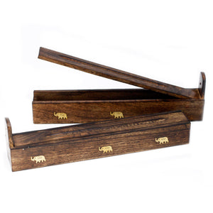 Boîte à Encens Bois de Manguier - Collection Assortie Premium