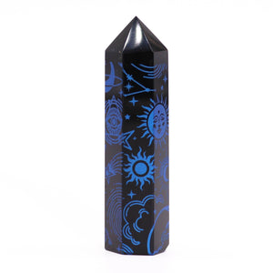 Pointe d'Obsidienne Noire - Bleu Nuit