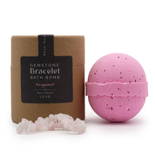 Charger l&#39;image dans la galerie, Bombe de Bain Quartz Rose avec Bracelet en Pierre Précieuse