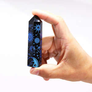 Pointe d'Obsidienne Noire - Bleu Nuit