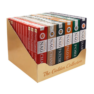 72 x 15g Coffret Collection Golden Nag - 6 Fragrances Assorties Vijayshree