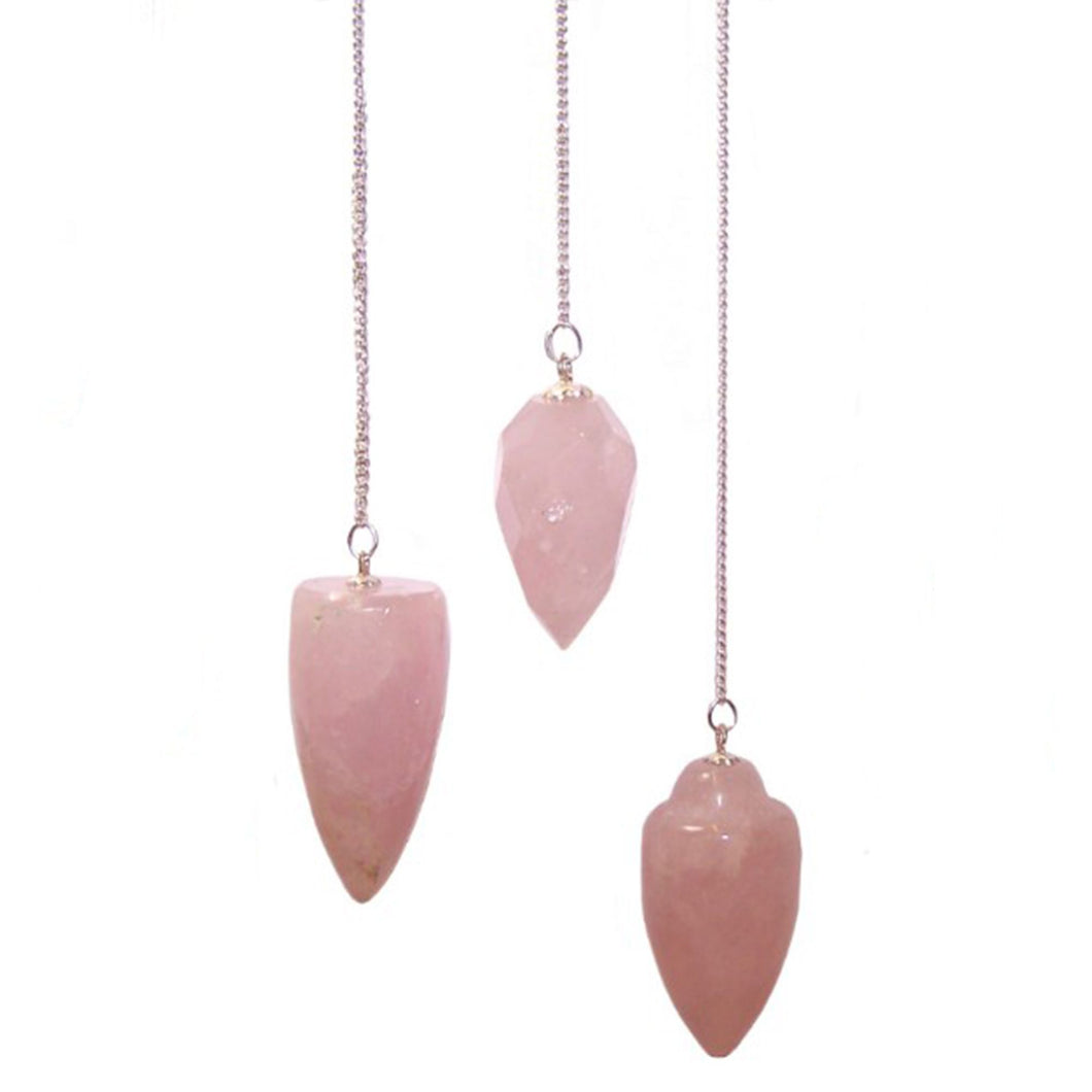 Pendule Magique en Quartz Rose - Amour et Douceur