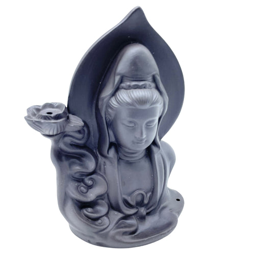 Brûleur d'encens à refoulement - Bouddha Serein Méditatif