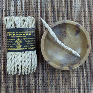Corde d'encens Pure Herbs Nard - Encens Artisanal Himalayen Premium