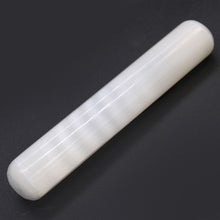 Charger l&#39;image dans la galerie, Baguette de Sélénite Premium 16cm - Purification &amp; Rituels Sacrés