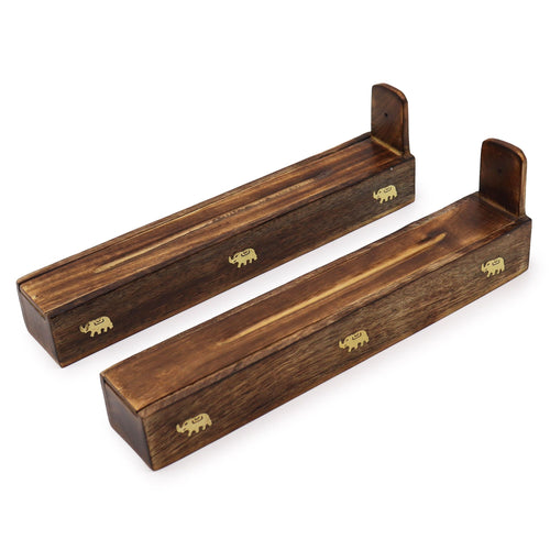 Boîte à Encens Bois de Manguier - Collection Assortie Premium