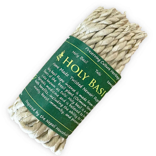 Corde d'encens Pure Herbs Basilic Sacré - Encens Dévotion Himalayen Premium