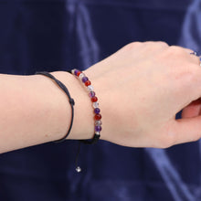 Charger l&#39;image dans la galerie, Bougie en cristal du zodiaque avec bracelet en pierres précieuses - Vierge