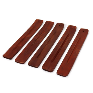 Porte Encens Classique Bois de Manguier - Design Épuré Premium