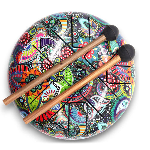 Tambour à Langues Acier Multicolore OM - 18cm - Harmonie Colorée