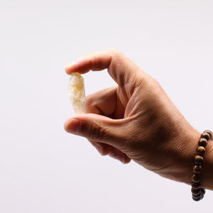Cristaux Bruts Citrine Topaze Pointes 500g - Abondance Manifestée
