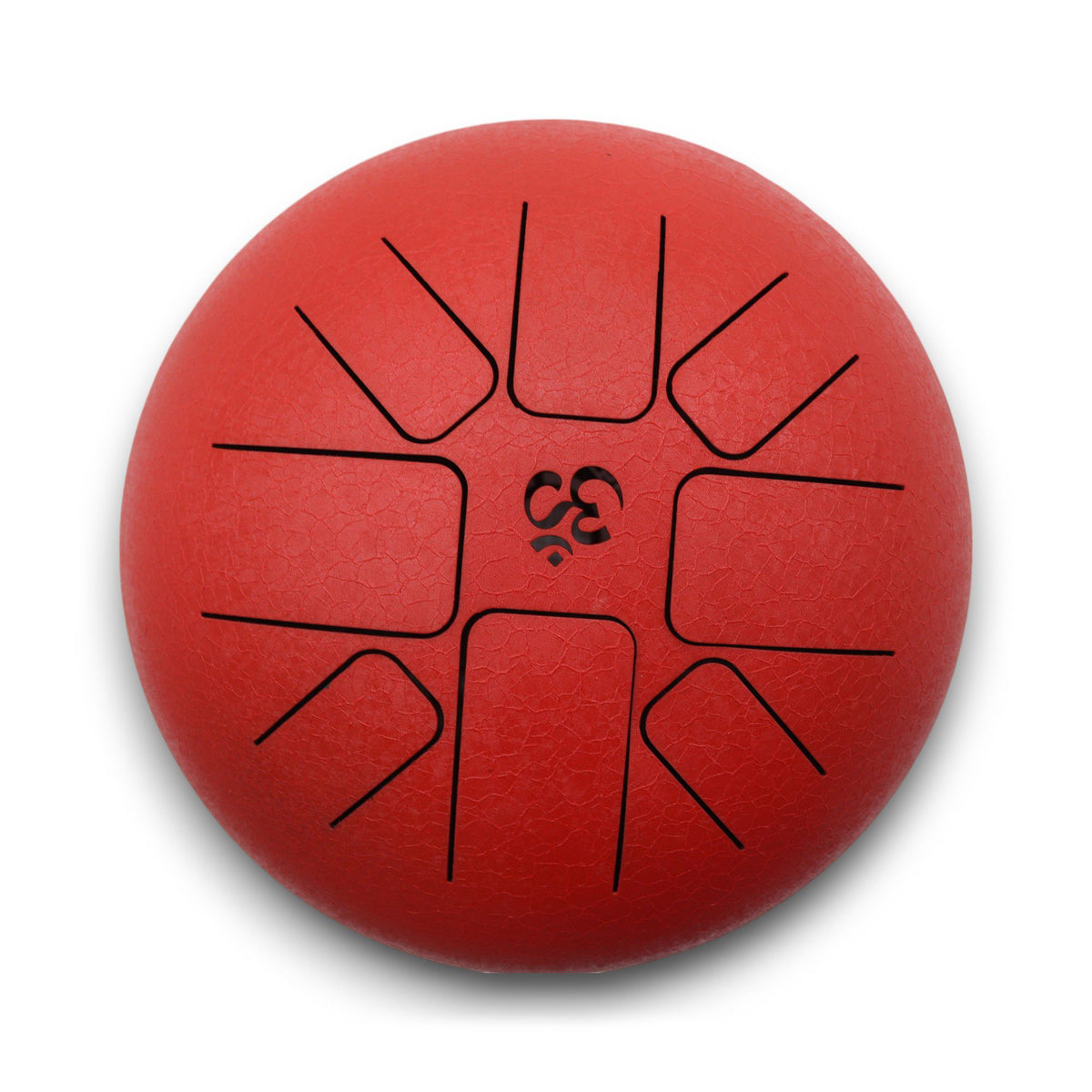 Tambour Langues Acier Om Rouge Medium 22x16cm - Puissance Vitale ...