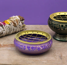 Charger l&#39;image dans la galerie, Brûleurs d&#39;Encens pour Charbon de bois - Chakra Couronne