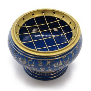 Grand Brûleur d'Encens pour Charbon de bois - Chakra Troisième Œil