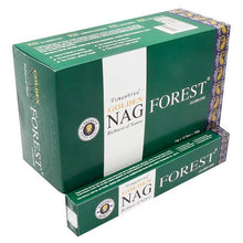 Charger l&#39;image dans la galerie, 15g Golden Nag Forêt - Encens Nature Sauvage Premium Vijayshree