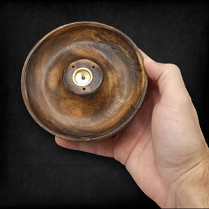 Disque Brûleur Bâtonnets et Cônes d'Encens - Design Épuré