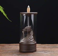 Charger l&#39;image dans la galerie, Brûleur d&#39;encens à refoulement - Dragon Cascade Majestueuse