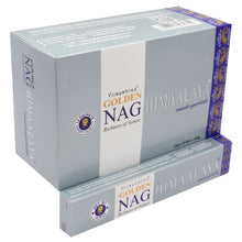 Charger l&#39;image dans la galerie, 15g Golden Nag Himalaya - Encens Montagne Sacrée Premium Vijayshree
