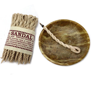 Corde d'encens Pure Herbs Santal & Épices - Encens Aromatique Himalayen Premium