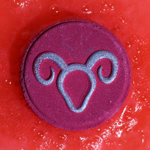 Bombes de Bain Astrologiques Bélier avec Horoscope