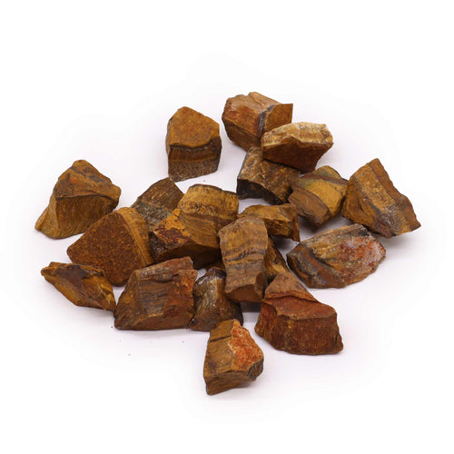 Cristaux Bruts Œil de Tigre 500g - Pierre de Courage et Confiance
