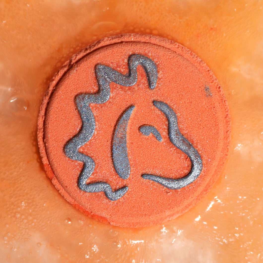 Bombes de Bain Astrologiques Lion avec Horoscope