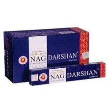 Charger l&#39;image dans la galerie, 15g Golden Nag Darshan - Encens Vision Divine Premium Vijayshree