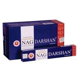 15g Golden Nag Darshan - Encens Vision Divine Premium Vijayshree