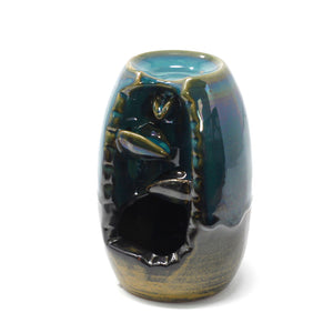 Brûleur d'encens à refoulement - Vase et Cascade Élégante