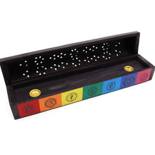Charger l&#39;image dans la galerie, Boîte à Fumée 7 Chakras Colorée - Harmonisation Énergétique Premium