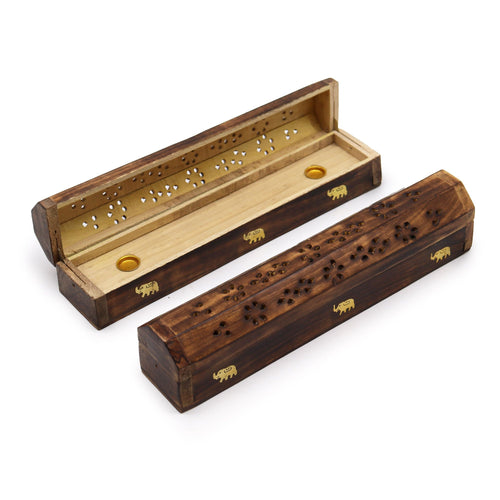 Boîtes à Fumée Naturelles Bois de Manguier - Collection Authentique Premium