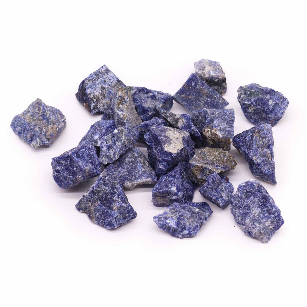 Cristaux Bruts Sodalite 500g - Pierre de Communication et Intuition