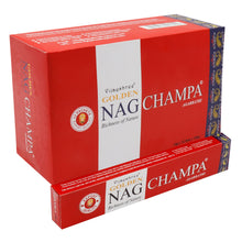 Charger l&#39;image dans la galerie, 15g Golden Nag Champa - Encens Spirituel Premium Vijayshree