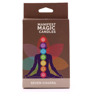 Bougies Magiques Manifest - Pack Sept Chakras