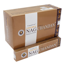 Charger l&#39;image dans la galerie, 15g Golden Nag Chandan - Encens Bois de Santal Premium Vijayshree