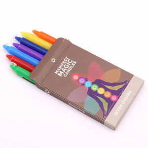 Bougies Magiques Manifest - Pack Sept Chakras