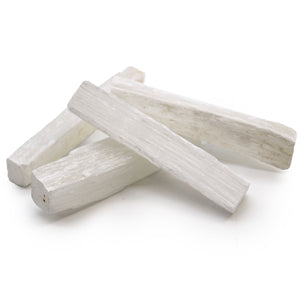 Bâton de Sélénite Brute Premium 7-10cm - Pierre Naturelle du Maroc