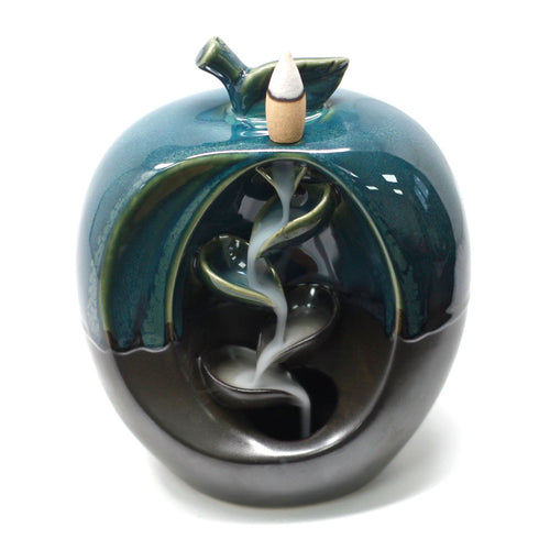 Brûleur d'encens à refoulement - Pomme Zen Naturelle