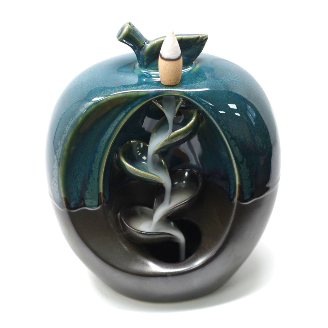 Brûleur d'encens à refoulement - Pomme Zen Naturelle