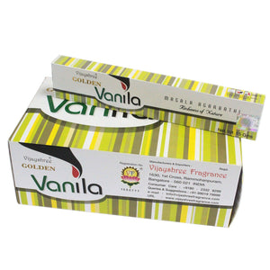 15g Golden Nag Vanille Dorée - Encens Douceur Premium Vijayshree
