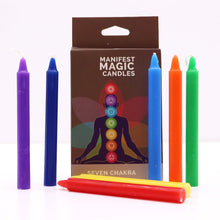 Charger l&#39;image dans la galerie, Bougies Magiques Manifest - Pack Sept Chakras