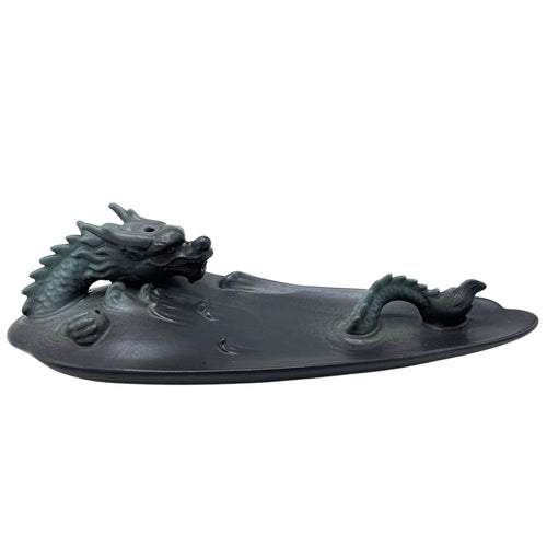 Brûleur d'encens à refoulement - Dragon dans Bassin Détails Surprenants